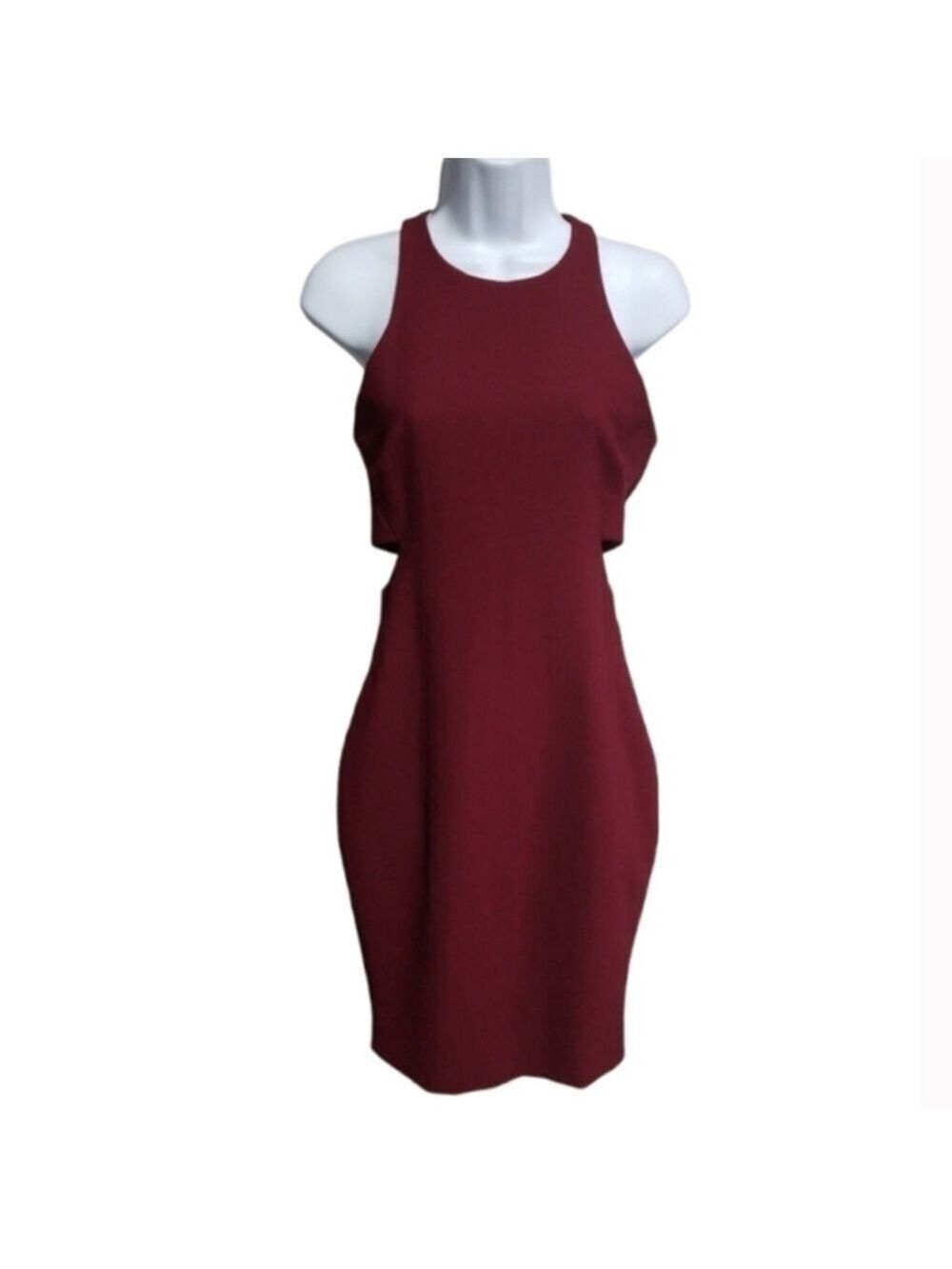 Elizabeth and James Lela Red Cutout Dress Size 0